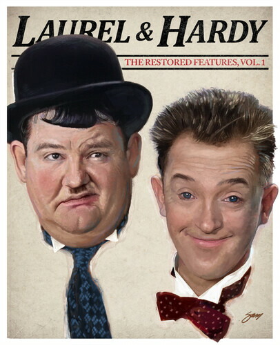 【輸入盤ブルーレイ】【新品】LAUREL & HARDY - THE RESTORED FEATURES VOLUME 1【B2025/12/9発売】
