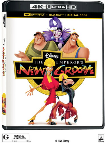 【輸入盤UHD】【新品】EMPEROR'S NEW GROOVE (4K) (Limited Edition) (w/Blu-ray)【UHD2025/12/9発売】(ラマになった王様 )