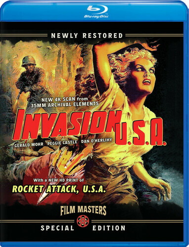 【輸入盤ブルーレイ】【新品】INVASION USA (1952) WITH BONUS FILM ROCKET ATTACK【B2025/8/26発売】