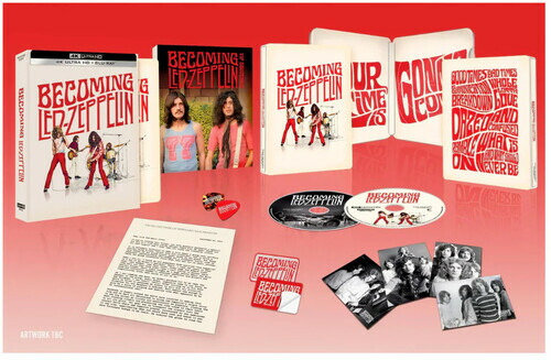【輸入盤UHD】【新品】BECOMING LED ZEPPELIN (Steelbook)【UHD2026/4/10発売】(レッド・ツェッペリン：ビカミング) 20,646円