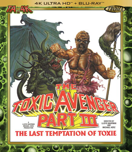 【輸入盤UHD】【新品】TOXIC AVENGER PART III: THE LAST TEMPTATION OF【UHD2025/8/12発売】