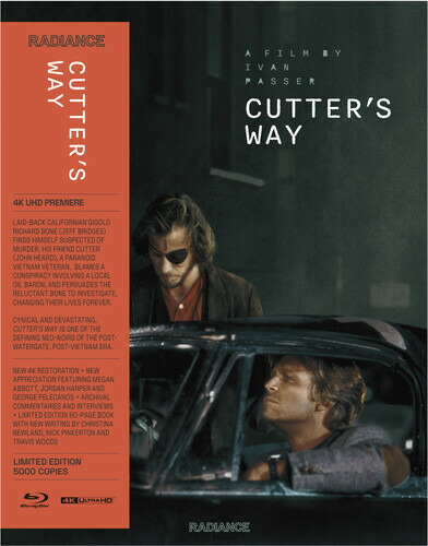 【輸入盤UHD】【新品】 CUTTER'S WAY (W/BOOK) (4K)【UHD2026/3/24発売】