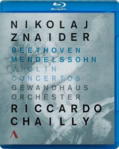 【輸入盤ブルーレイ】【新品】BACH/ZNAIDER/CHAILLY/GEWANDHAUS ORCHESTRA / VIOLIN CONCERTOS ACCENTUS