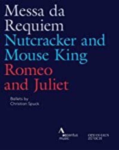 【輸入盤ブルーレイ】【新品】VERDI / BALLETS BY CHRISTIAN SPUCK (チューリッヒ・バレエ / チューリヒ・バレエ団、クリスチャン・シュプック)(3PC)【BM2020/11/20発売】|あめりかん・ぱい