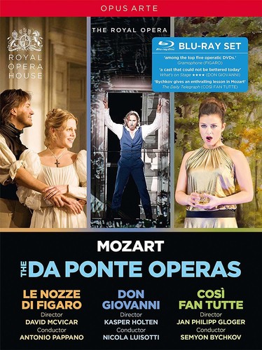 【輸入盤ブルーレイ】【新品】DA PONTE OPERAS (4PC)