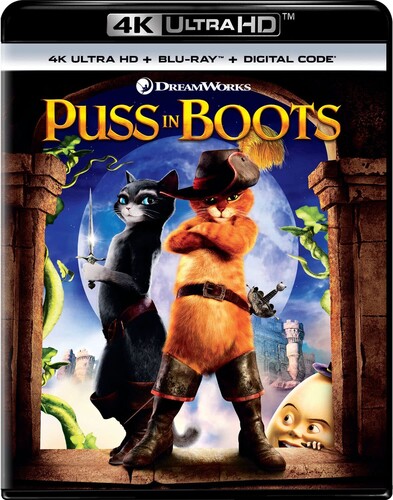 【輸入盤UHD】【新品】PUSS IN BOOTS (4K) (2PK) (ｱﾆﾒ)【UHD2022/11/22発売】