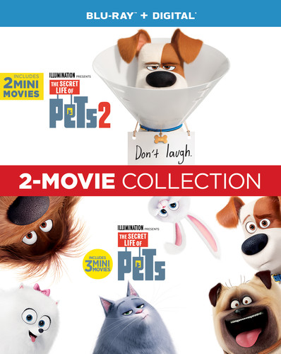 【輸入盤ブルーレイ】【新品】SECRET LIFE OF PETS: 2-MOVIE COLLECTION (2PC) 【BM2019/8/27発売】