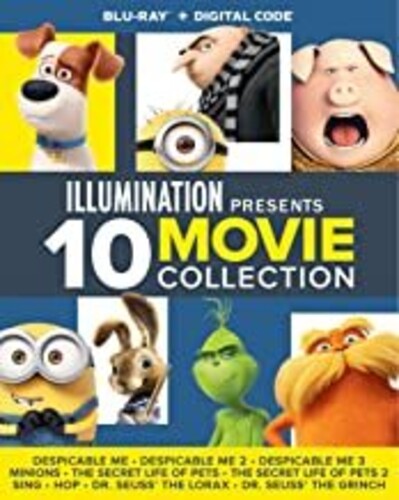 【輸入盤ブルーレイ】【新品】ILLUMINATION PRESENTS: 10-MOVIE COLLECTION (10PC)【B2020/9/29発売】(ｱﾆﾒ)