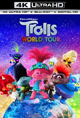【輸入盤UHD】【新品】TROLLS WORLD TOUR (ｱﾆﾒ)