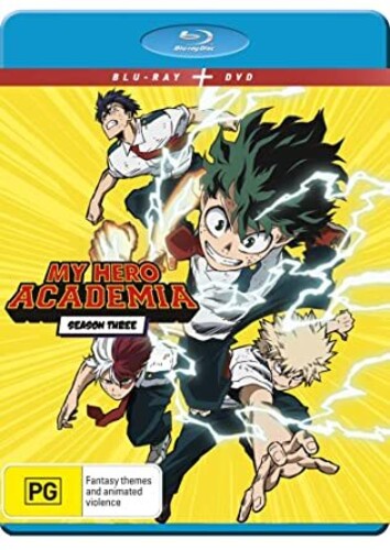 【輸入盤ブルーレイ】【新品】MY HERO ACADEMIA: SEASON 3 (4PC)/(BOX)【B2020/11/10発売】(ｱﾆﾒ) (僕のヒーローアカデミア)