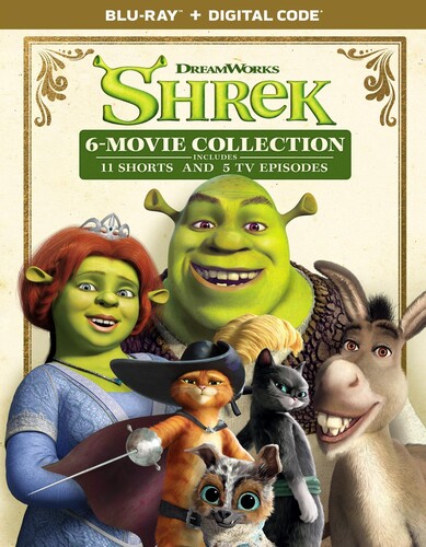 【輸入盤ブルーレイ】【新品】SHREK 6-MOVIE COLLECTION (7PC)【B2023/10/17発売】