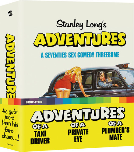 【輸入盤ブルーレイ】【新品】STANLEY LONG'S ADVENTURES: A SEX COMEDY THREESOME (3PC)｜あめりかん・ぱい
