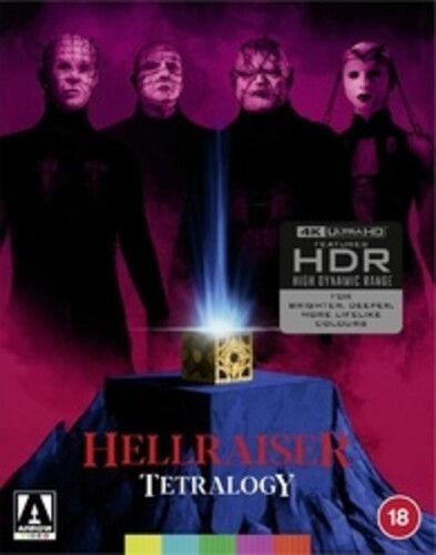 【輸入盤UHD】【新品】HELLRAISER: TETRALOGY / HELLRAISER: TETRALOGY (BOX) (Special Edition)【UHD2024/3/8発売】｜あめりかん・ぱい