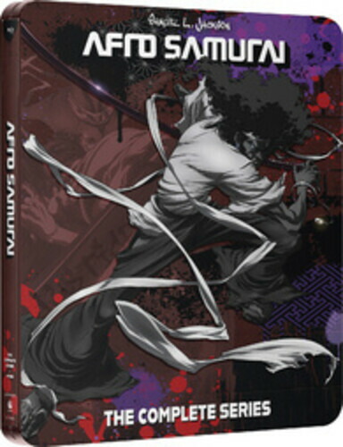 【輸入盤ブルーレイ】【新品】AFRO SAMURAI: THE COMPLETE SERIES (2PC) (Steel Book)【B2024/11/12発売】(アフロサムライ)画像