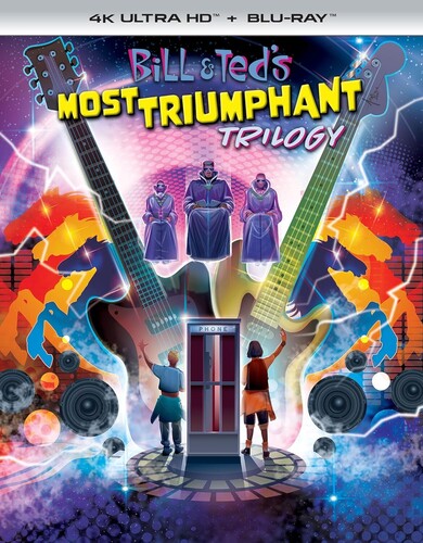 【輸入盤UHD】【新品】BILL & TED'S MOST TRIUMPHANT TRILOGY (4K) (BOX)【UHD2024/08/06発売】