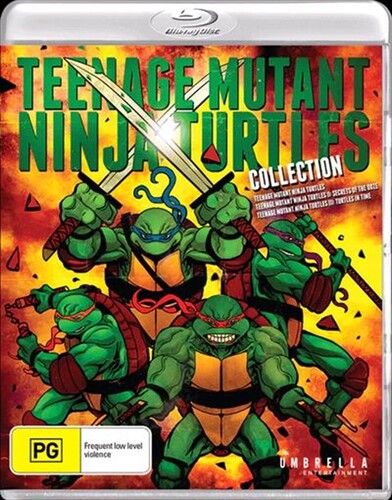 【輸入盤ブルーレイ】【新品】TEENAGE MUTANT NINJA TURTLES TRILOGY (3PC)【B2024/3/1発売】|あめりかん・ぱい