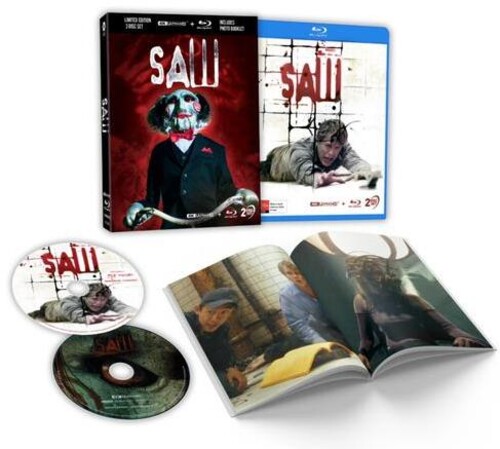 【輸入盤UHD】【新品】SAW (Limited Edition) (w/Blu-ray)【UHD2024/3/22発売】｜あめりかん・ぱい 12,530円