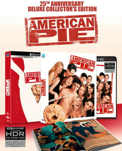 【輸入盤UHD】【新品】AMERICAN PIE: 25TH ANNIVERSARY DELUXE COLLECTOR'S EDITIN STEELBOOK【UHD2024/11/01発売】