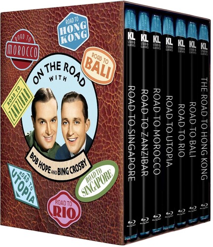 【輸入盤ブルーレイ】【新品】On The Road with Bob Hope And Bing Crosby (7PC)【B2024/11/26発売】