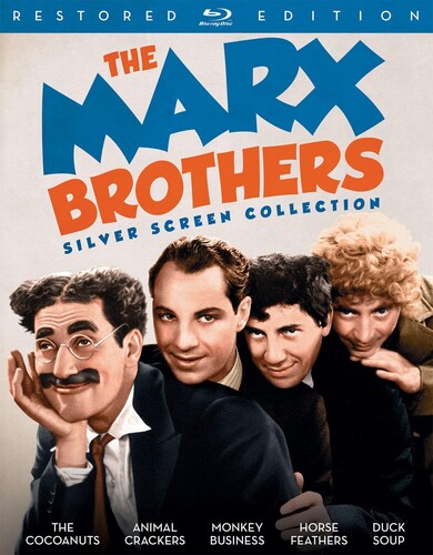 【輸入盤ブルーレイ】【新品】MARX BROTHERS SILVER SCREEN COLLECTION (3PC)【B2025/2/4発売】
