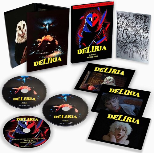 【輸入盤ブルーレイ】【新品】DELIRIA: DELUXE (3PC) (W/CD) (W/DVD)【B2024/10/04発売】