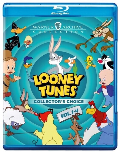 【輸入盤ブルーレイ】【新品】LOONEY TUNES COLLECTORS CHOICE COLL: V1-4 (4PC)(ルーニーテューンズ)【B2024/11/26発売】
