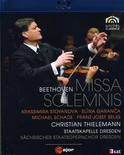 【輸入盤ブルーレイ】【新品】Beethoven/Thielemann/Skd/Garanca/Selig / Missa Solemnis