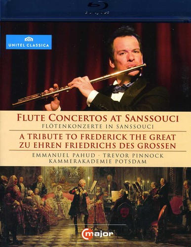 【輸入盤ブルーレイ】【新品】Frederick II of Prussia/Pahud/Pinnock / Flute Concertos at Sanssouci