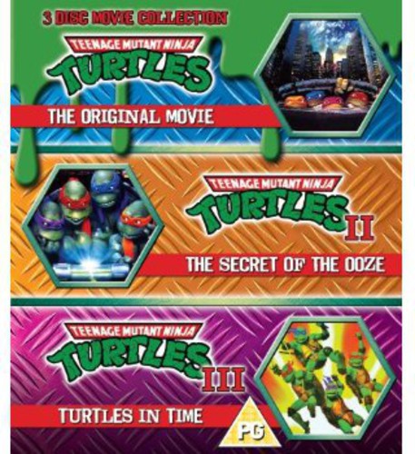 【輸入盤ブルーレイ】【新品】Teenage Mutant Ninja Turtles: 3-Disc Movie Collection