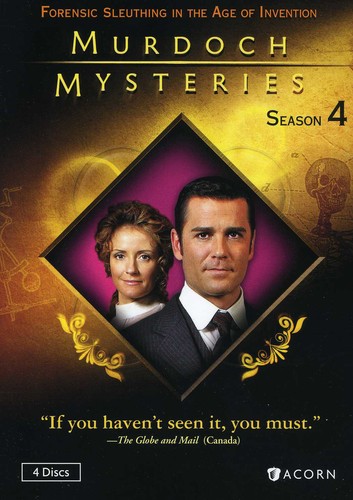 【輸入盤DVD】【新品】MURDOCH MYSTERIES SEASON 4｜あめりかん・ぱい