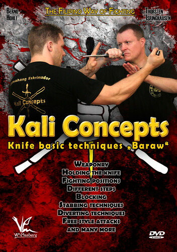 【輸入盤DVD】【新品】【1】Kali Concepts: Baraw - Knife Basic Techniques