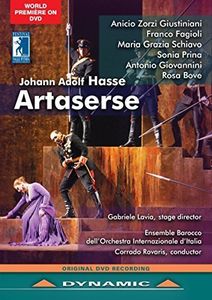 【輸入盤DVD】【新品】HASSE / GIUSTINIANI / ENSEMBLE BAROCCO / LAVIA / ARTASERSE