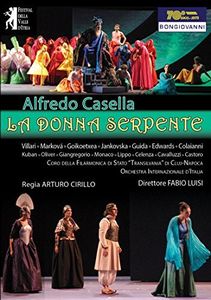 【輸入盤DVD】【新品】CASELLA/VILLARI/MARKOVA / CASELLA: LA DONNA SERPENTE (2016/10/14)