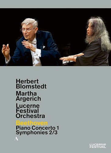 【輸入盤DVD】【新品】BEETHOVEN/LUCERNE FESTIVAL ORCH/BLOMSTEDT/Martha Argerich / Piano Concerto 1 (2021/9/10発売)