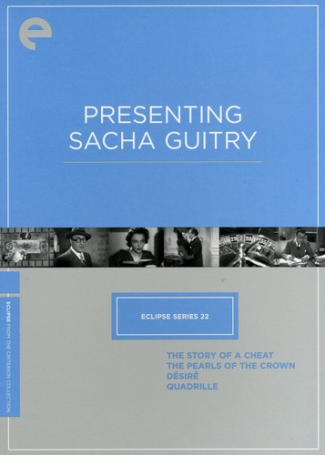 【輸入盤DVD】【新品】【1】CRITERION COLLECTION / ECLISPE 22: SACHA GUITRY サシャ・ギトリ