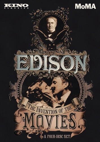 【輸入盤DVD】【新品】EDISON: THE INVENTION OF THE MOVIES (4PC)/(BOX)【D2023/10/3発売】｜あめりかん・ぱい