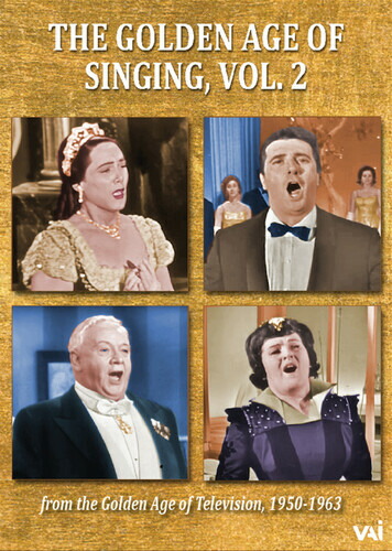 【輸入盤DVD】【新品】TEBALDI/CORELLI/NILSSON/MELCHIOR / GOLDEN AGE OF SINGING, VOL.2【DM2024/1/2発売】