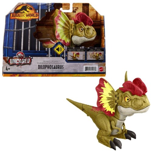 【即納】【新品】JURASSIC WORLD / JURASSIC WORLD 3 UNCAGED SMALL INTERACTIVE DINO 2 (2022/4/24発売)【★】 【フィギュアなど】(ベビー・ディロフォサウルス)