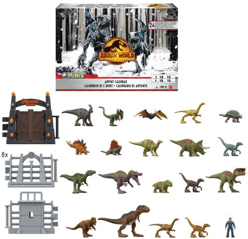 【新品】JURASSIC WORLD / JURASSIC WORLD 3 HOLIDAY ADVENT CALENDAR 2022【F2022/6/1発売】