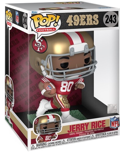 【新品】【ファンコ】POP SPORTS NFL LEGENDS 49ERS JERRY RICE 10 INCH【F2024/8/30発売】｜あめりかん・ぱい