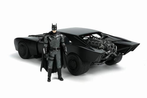 【新品】Jada Toys - 1:18 2022 The Batman Batmobile with Batman (CLCB)【F2024/07/31発売】