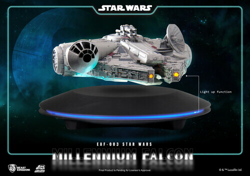 【新品】BEAST KINGDOM / STAR WARS EAF- Egg Attack Floating - MILLENNIUM FALCON MAGLEV FIG【F2025/03/28発売】