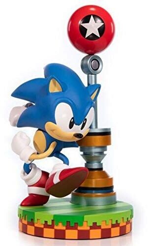 【新品】FIRST 4 FIGURES / SONIC THE HEDGEHOG - SONIC PVC STATUE (STANDARD)【F2025/5/31発売】｜あめりかん・ぱい