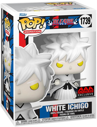 【新品】【ファンコ】BLEACH WHITE ICHIGO POP! VINYL FIGURE- AAA ANIME【F2024/11/15発売】