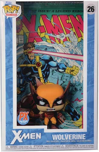 【新品】【ファンコ】X-MEN #1 WOLVERINE POP! COMIC COVER FIG #26 - PX【F2025/5/25発売】画像