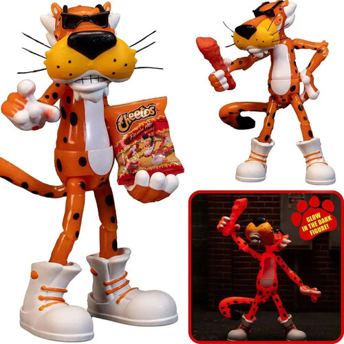 【新品】CHEETOS CHESTER CHEETAH FLAMIN' HOT GITD FIGURE【F2024/11/15発売】(チートス チェスター チーター フレーミン ホット)
