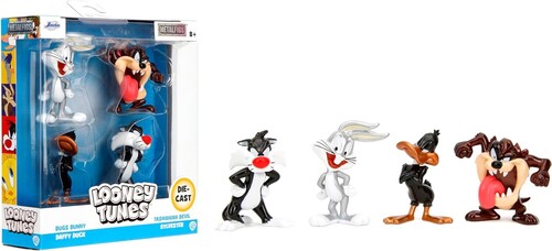 【新品】2.5 LOONEY TUNES 4PK(BUGS, TAZ, DAFFY, SYLVESTER)【F2024/10/31発売】(ナノ メタルフィグ)