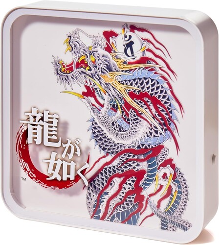 【新品】NUMSKULL / Like a Dragon & Yakuza Acrylic Perspex Desk Lamp/Wall Light (LAMP)【F2025/5/31発売】(龍が如く/アクリル製デスクランプ/ウォールライト) 6,628円