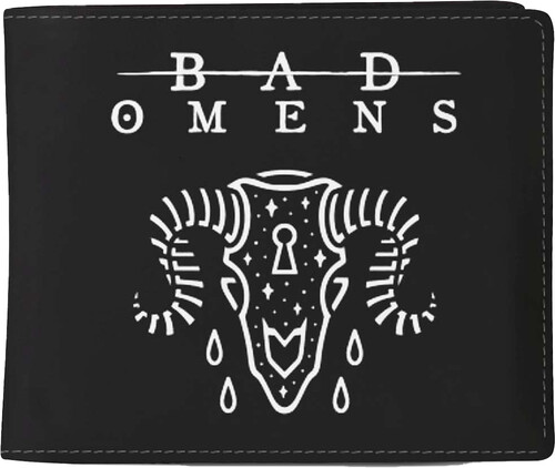 【新品】ROCKSAX BAD OMENS RAMSKULL WALLET COIN POCKET BLK【F2025/6/1発売】