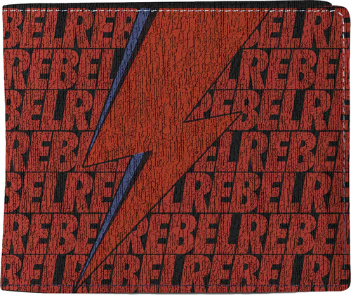 【新品】ROCKSAX BOWIE REBEL REBEL WALLET COIN POCKET BLK【F2025/6/1発売】